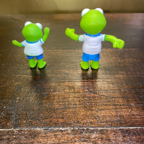 Lot 2 Disney Junior Muppets Just Play Babies Kermit The Frog PVC‎ Figures Toy - Picture 5 of 5